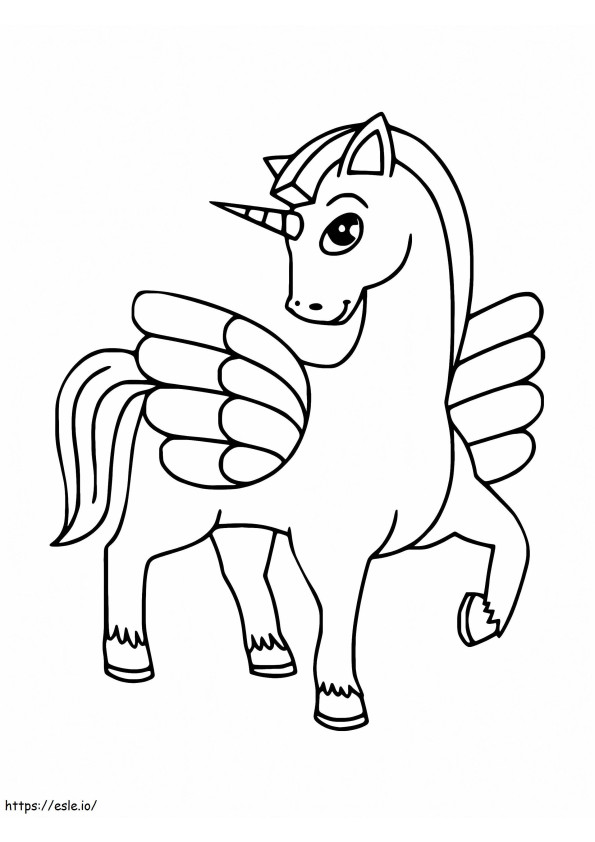 Alicorn Lucu Bersayap Pendek