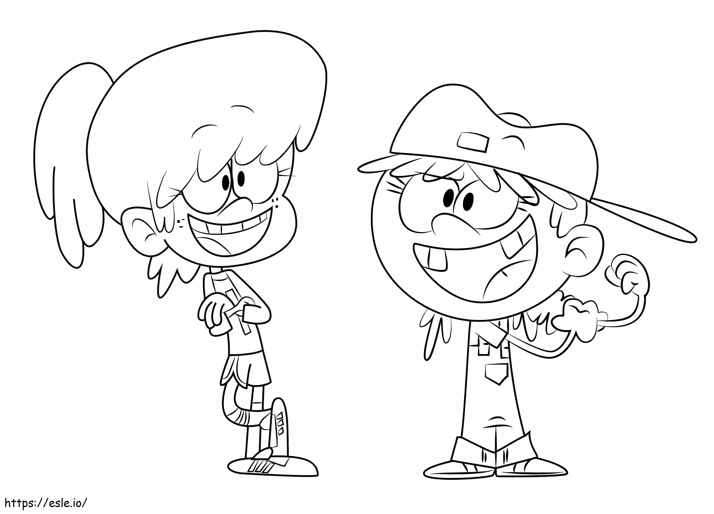 The Loud House 7 coloring page