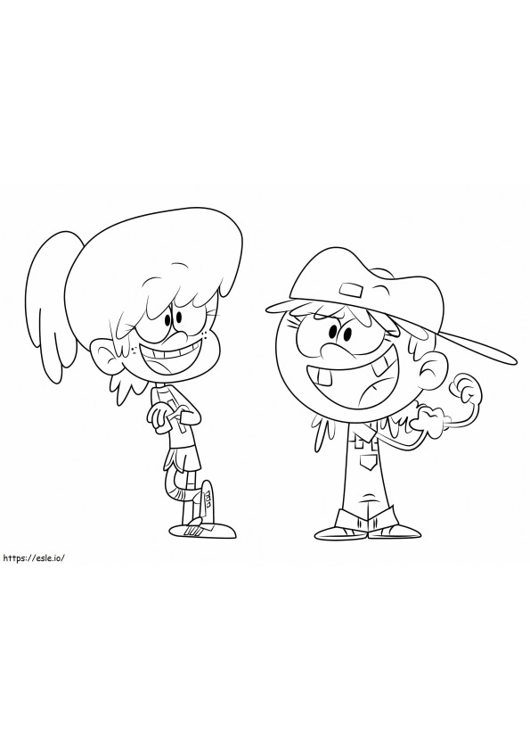 The Loud House 7 coloring page