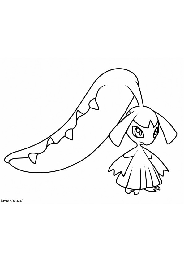 Mawile Pokemon 2 coloring page