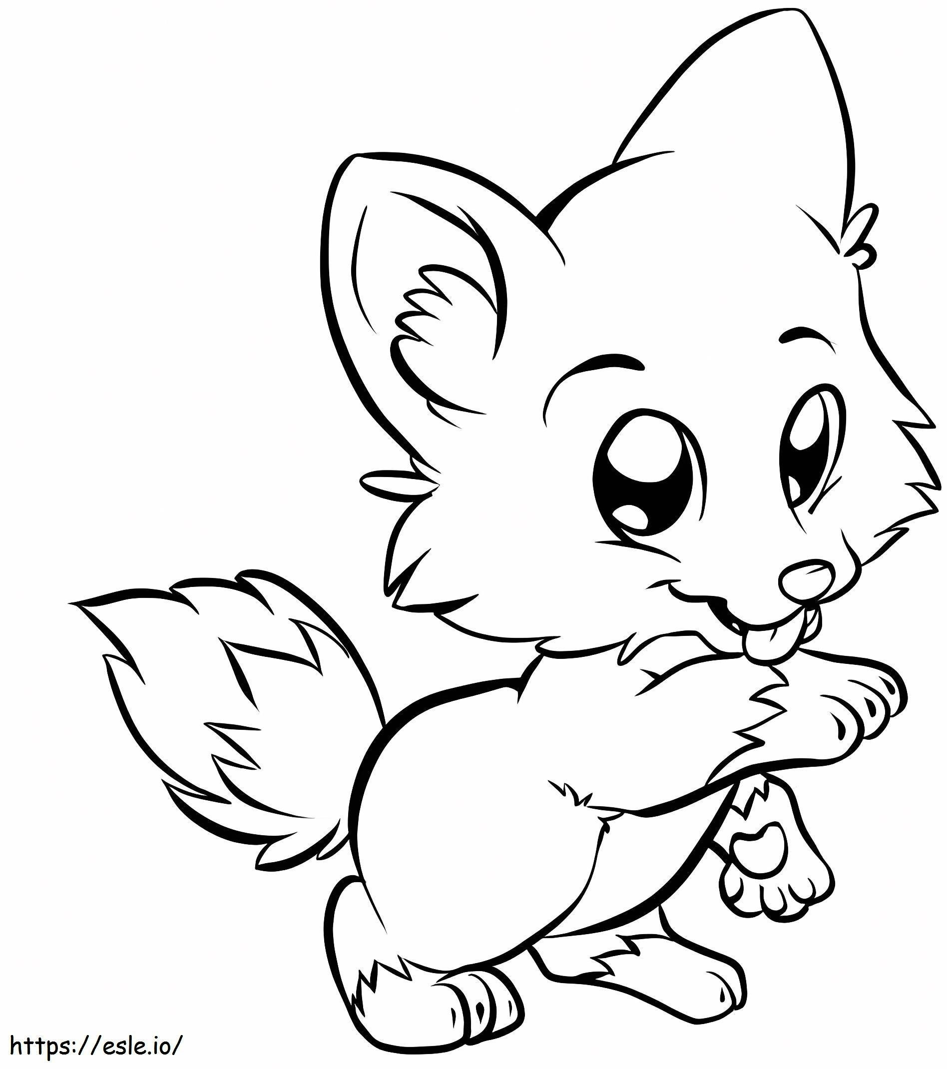 Baby Todd coloring page