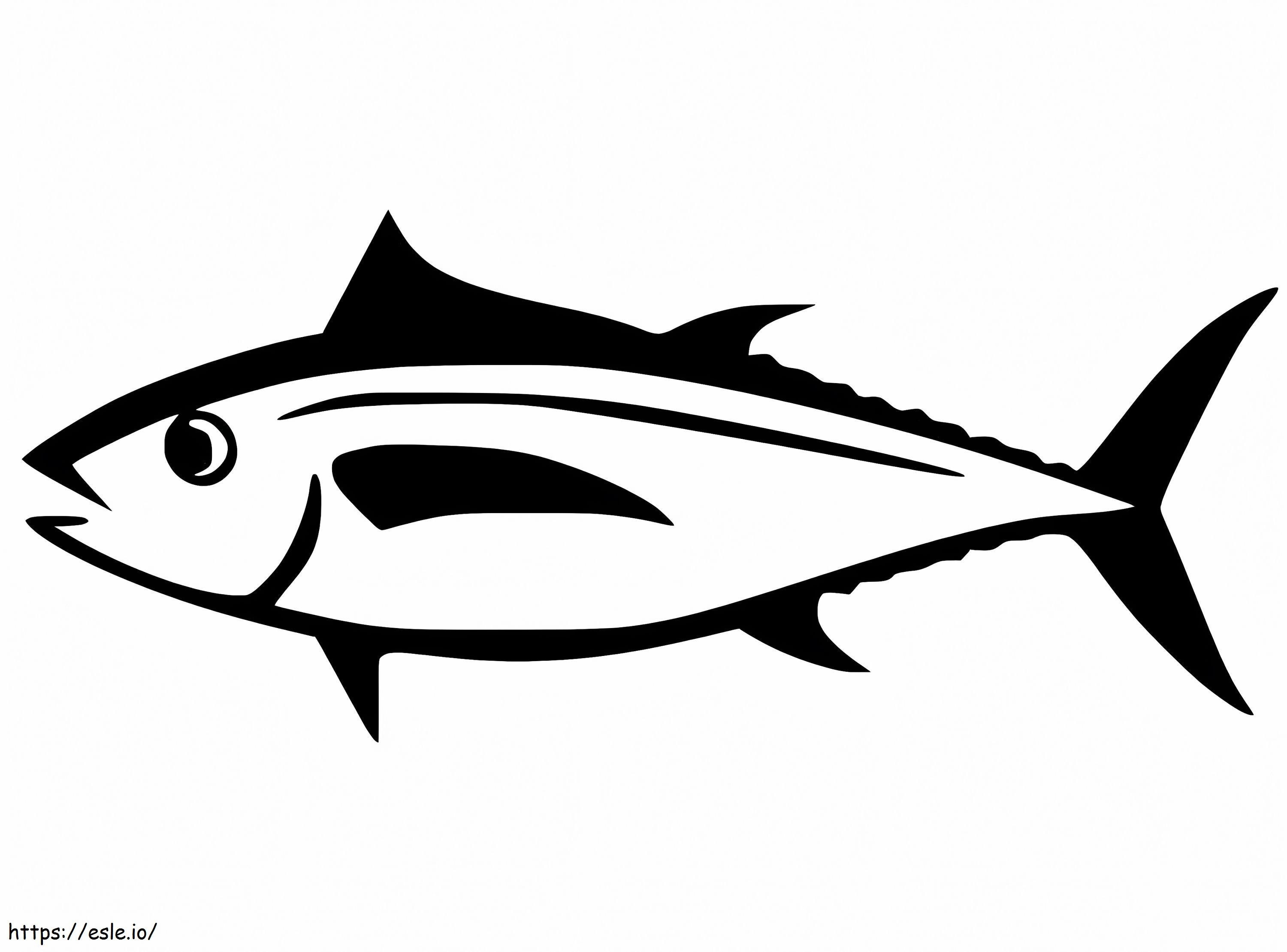Thunfisch Thunfisch ausmalbilder