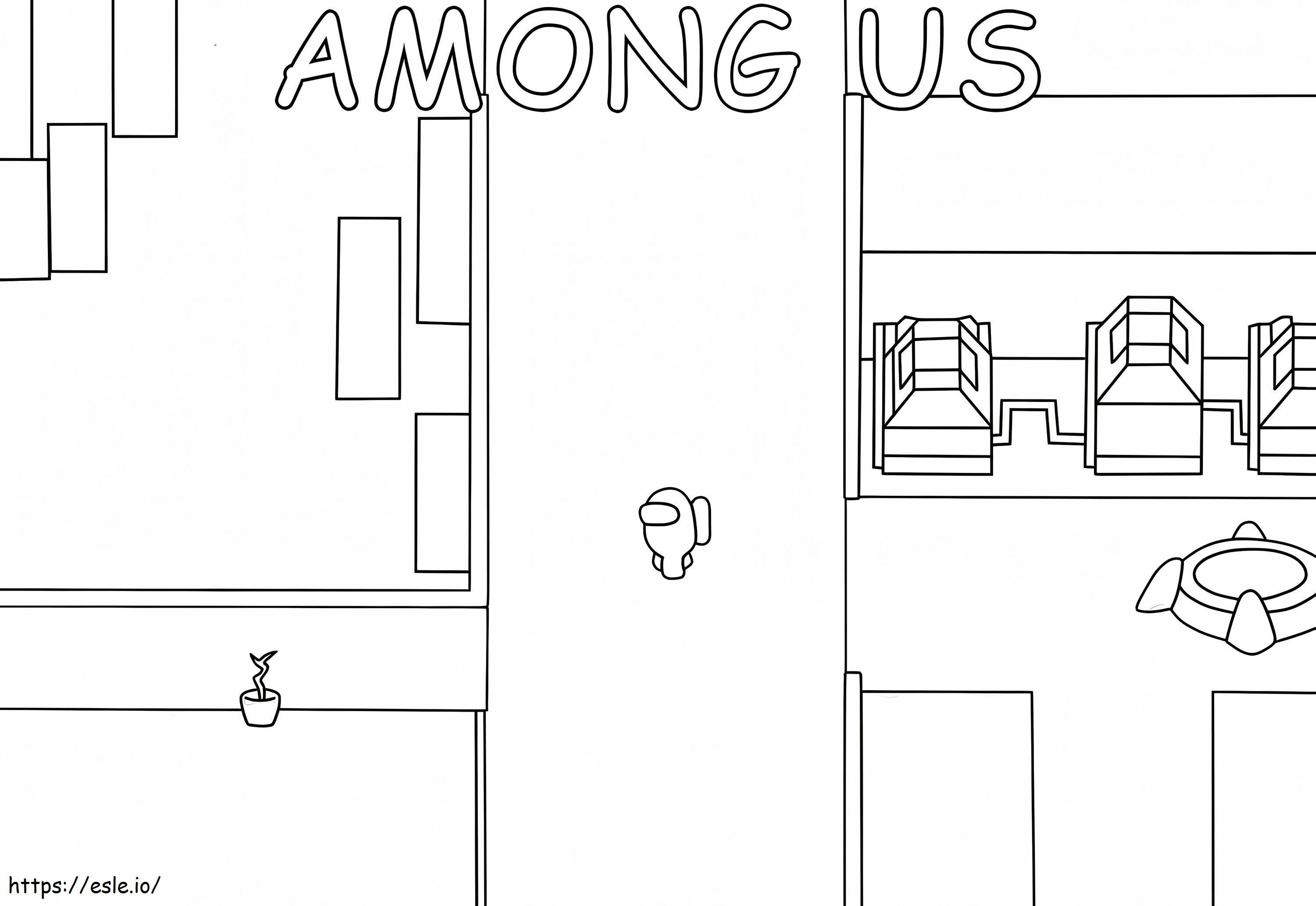Among Us 32 1024X705 coloring page