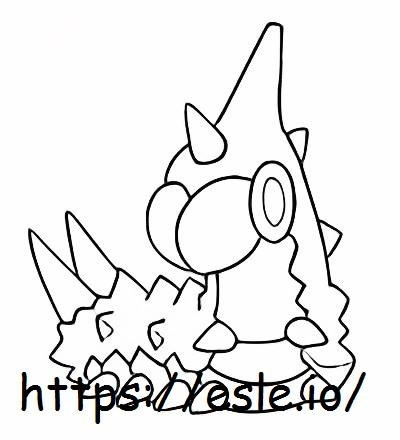 Wurmple coloring page