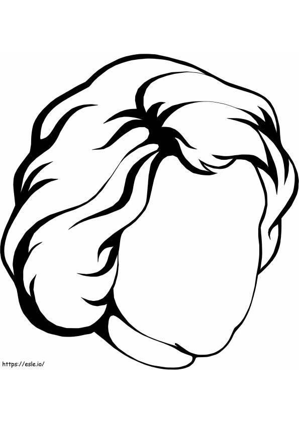Blank Face Printable coloring page