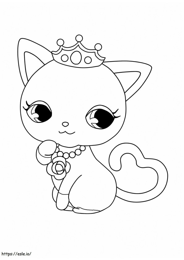 Jewelpets 5 coloring page