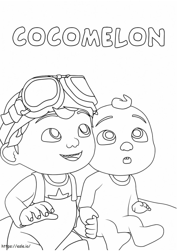 Jay – Jay And Tom Tom coloring page