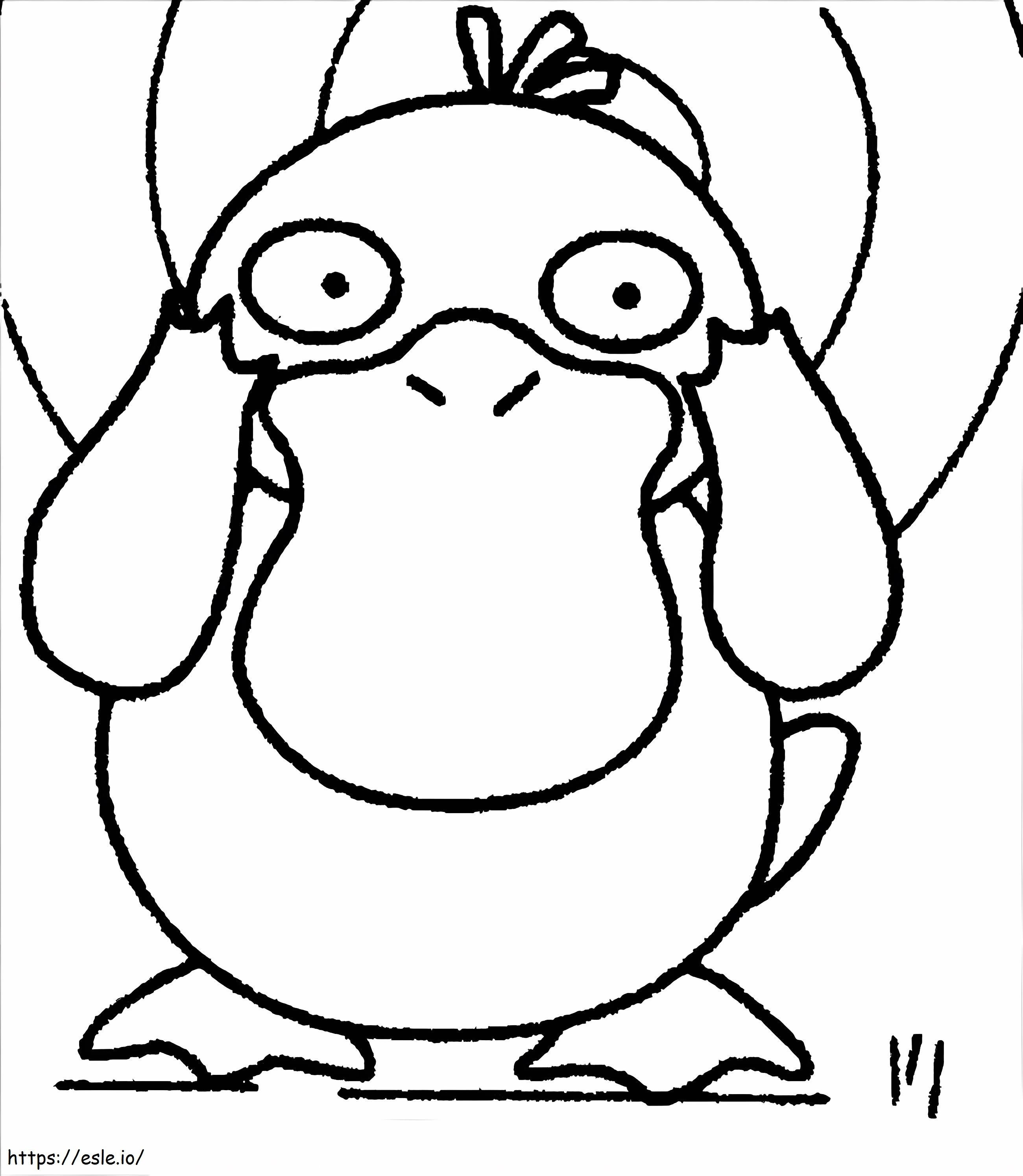 Psyduck 6 coloring page