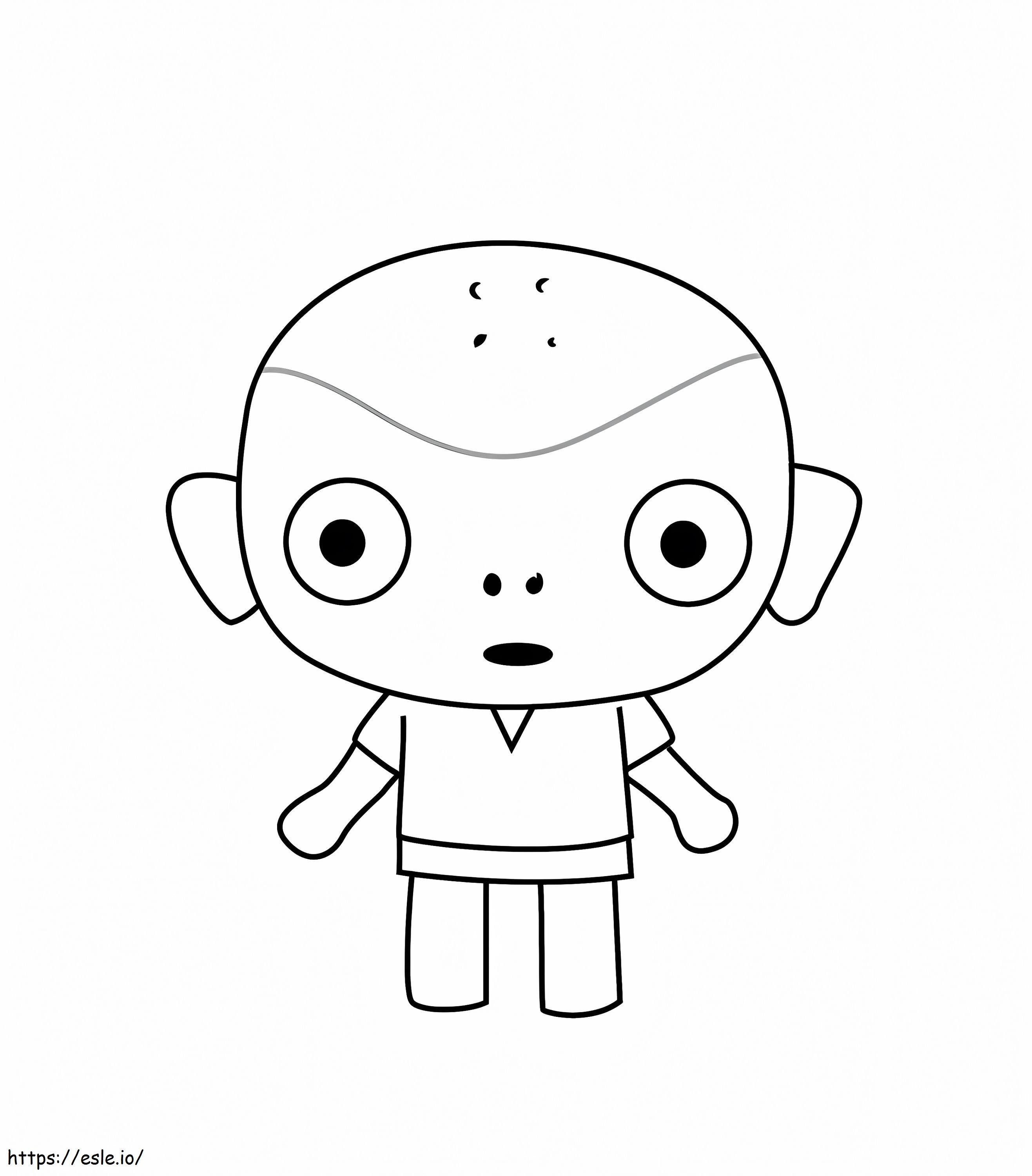 1596414724 How To Draw Dada From Pucca Step 0 coloring page