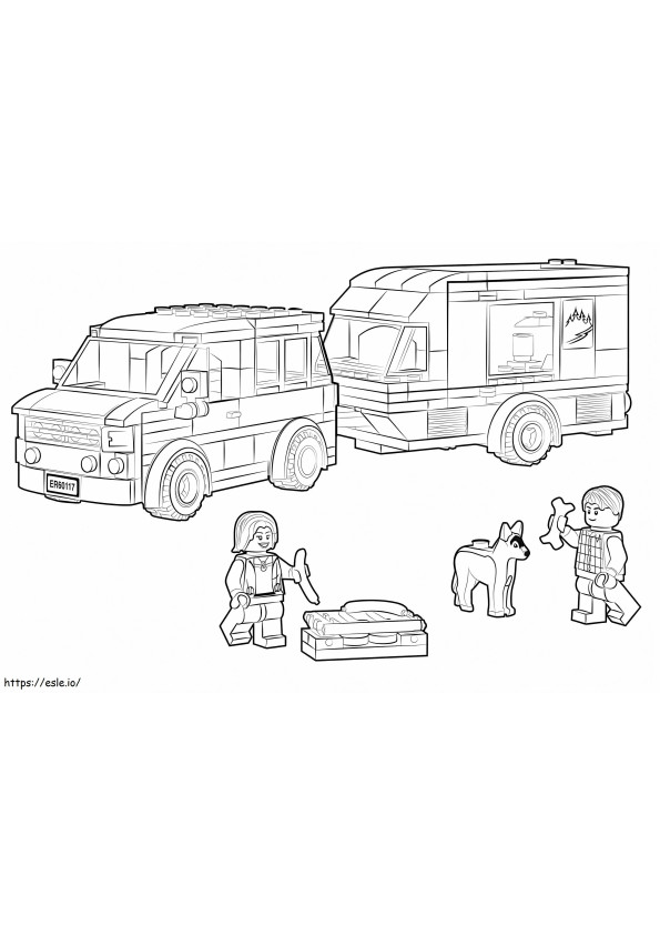 Lego City 1 coloring page