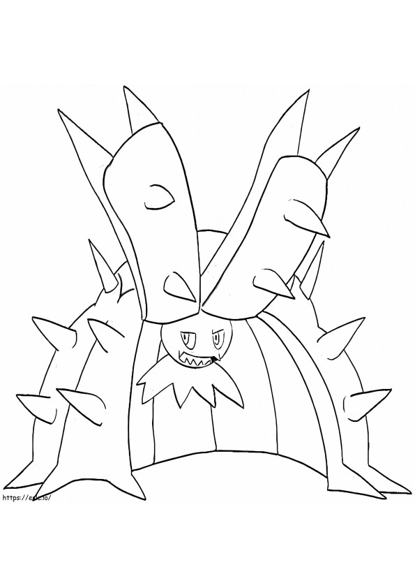 Free Toxapex coloring page