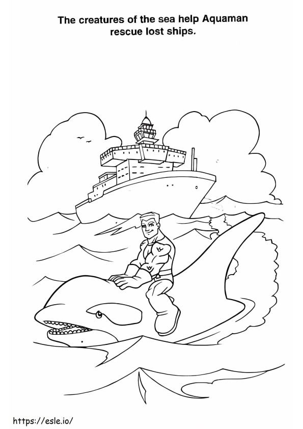 Free Super Friends To Color coloring page
