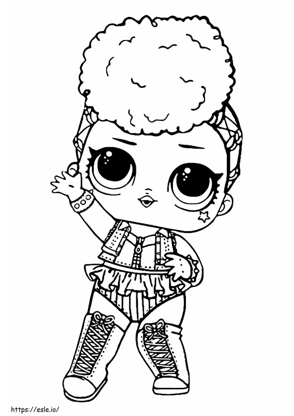 Lol Doll 21 coloring page
