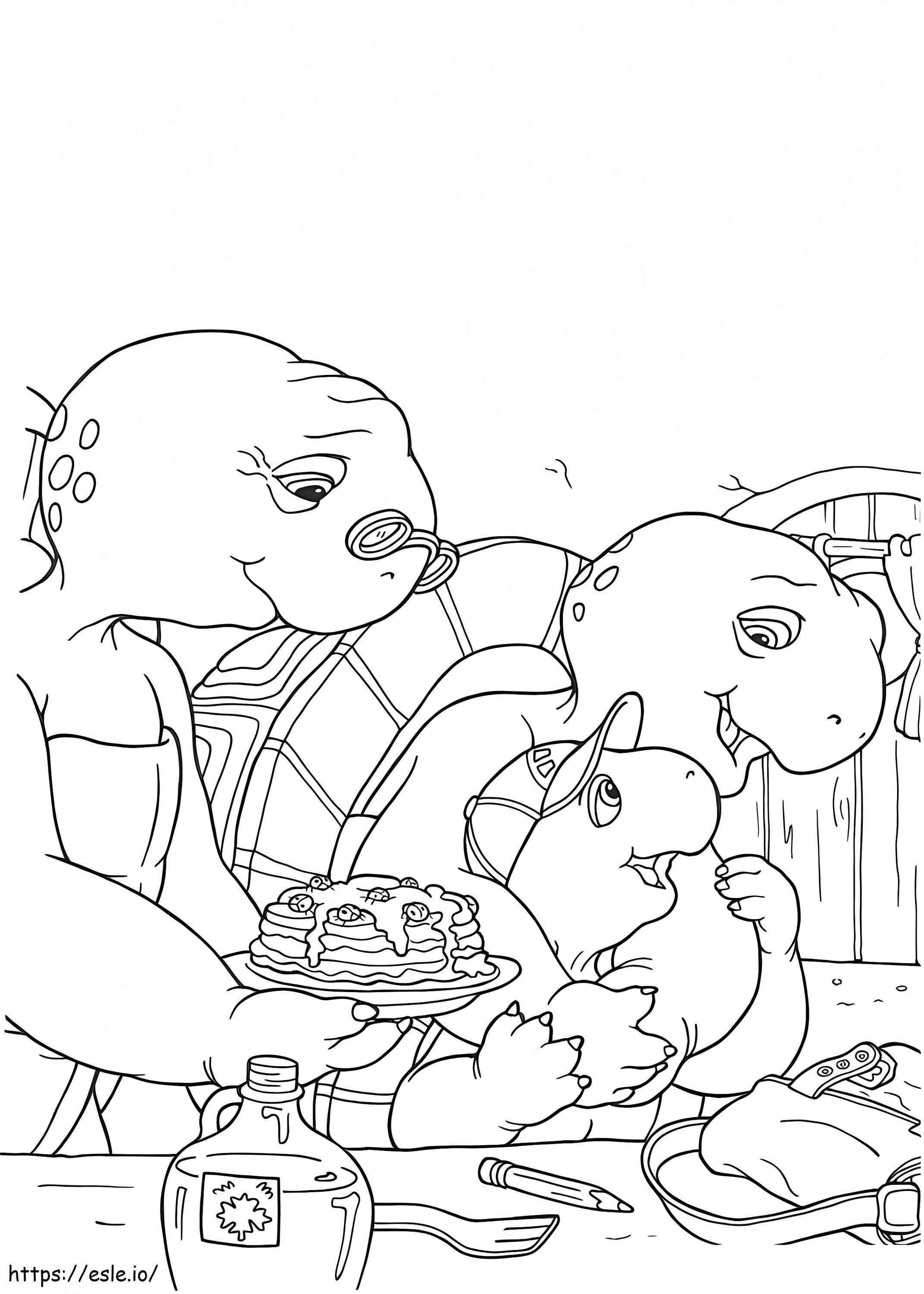 1535361502 Family Of Franklin A4 coloring page
