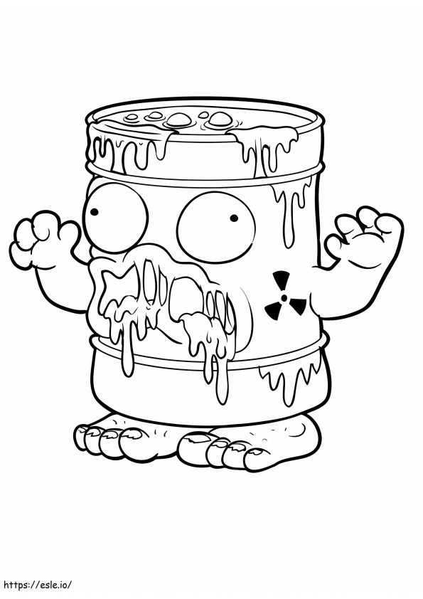 Trash Pack For Kid coloring page