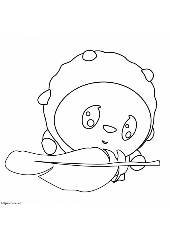 Cute Wally From BabyRiki coloring page