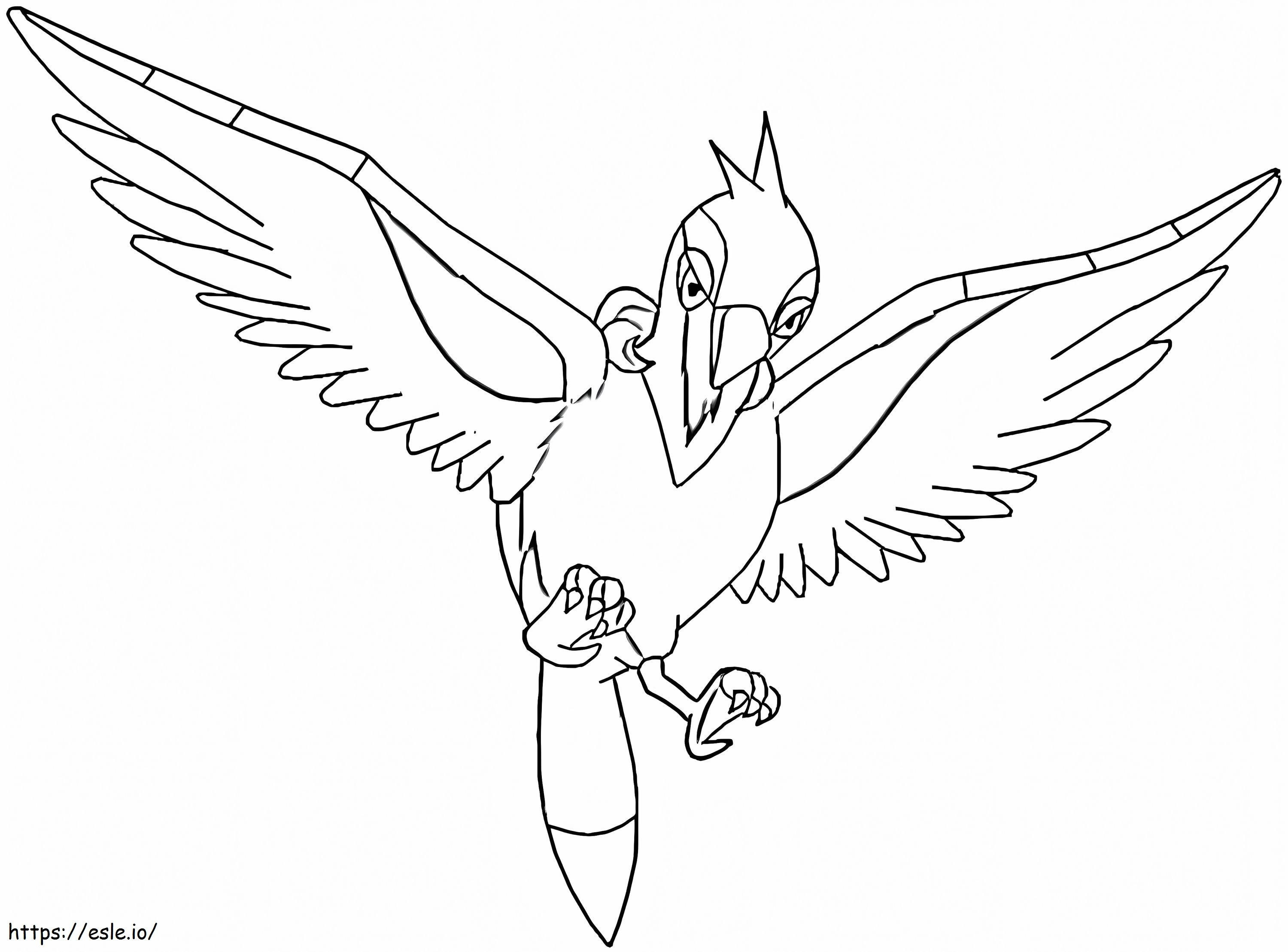 Tranquill Pokemon 5 coloring page