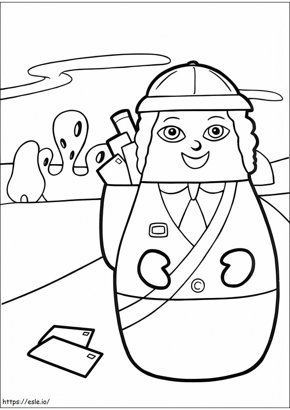Higglytown Heroes 8 coloring page