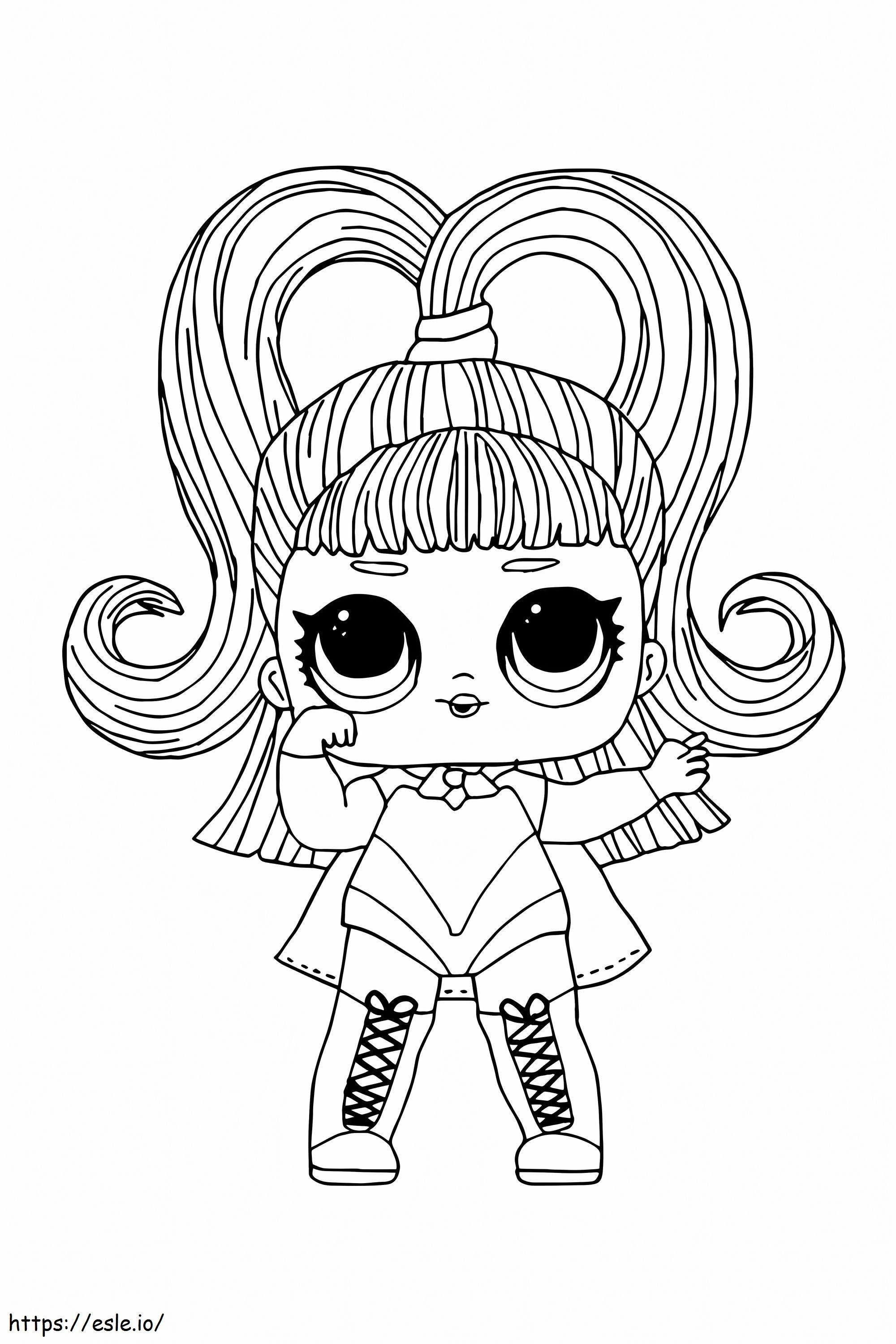 Lol Doll 8 coloring page
