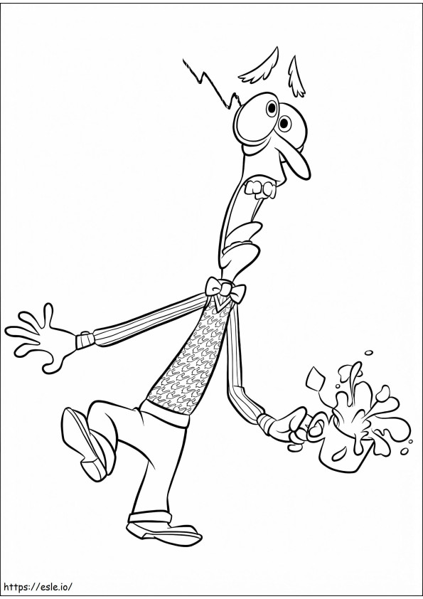 Funny Fear coloring page