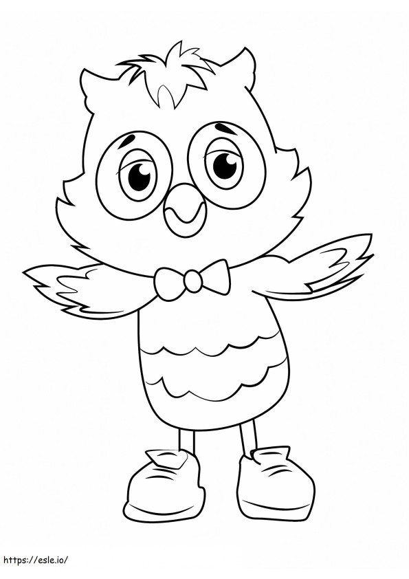 1573608031 Daniel Tiger X The Owl 1 coloring page