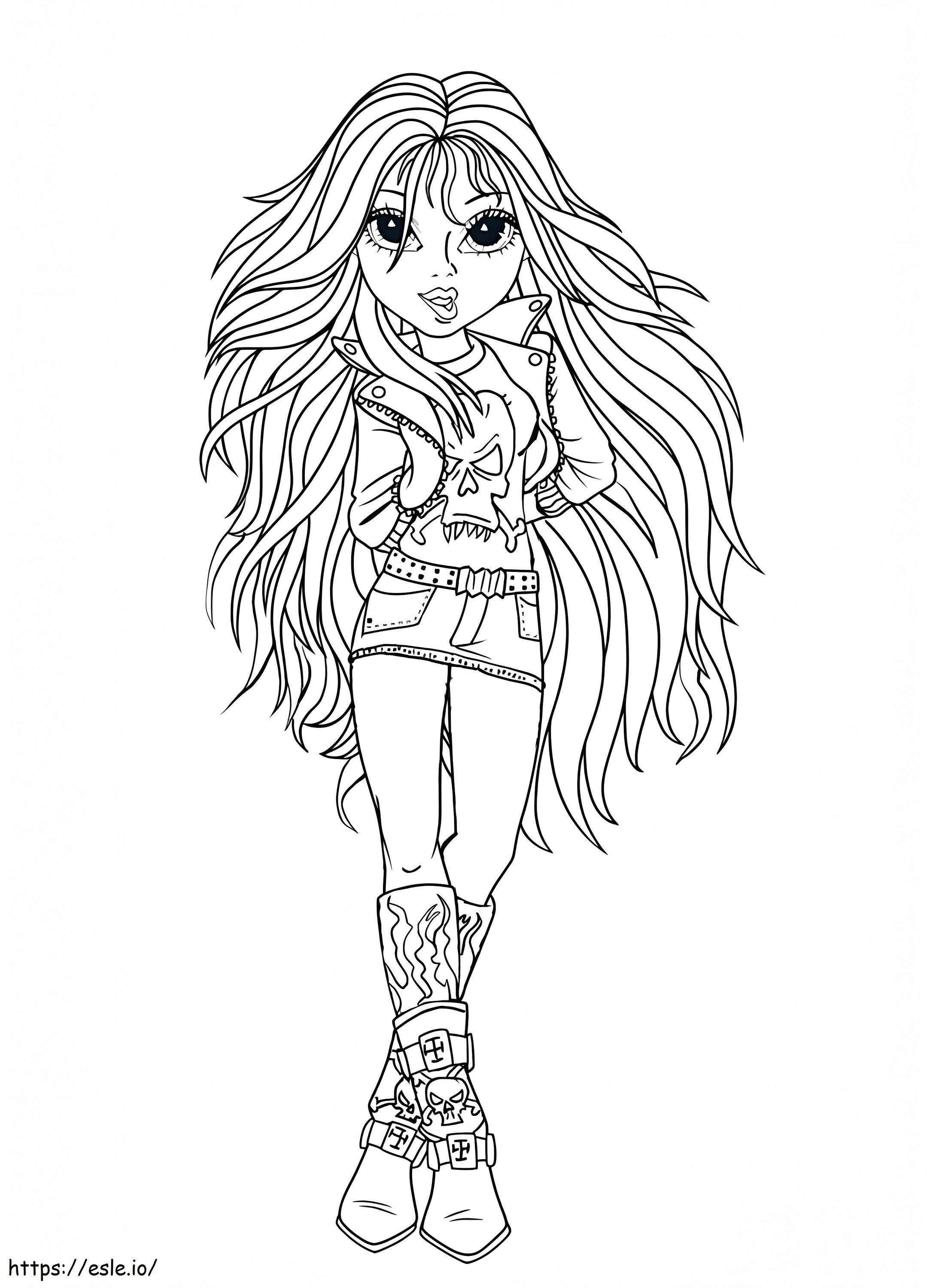 Coloriage Génial Moxie Girlz à imprimer