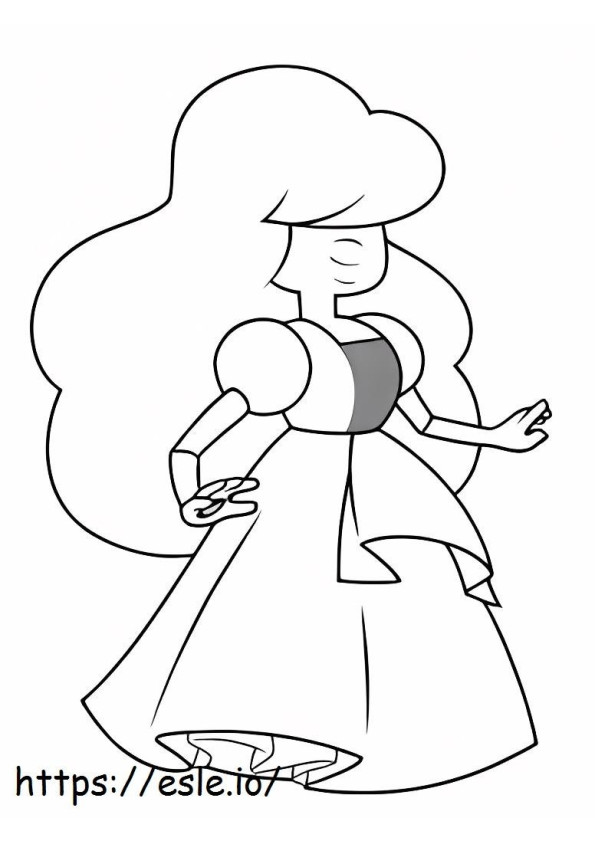 Spinel Fight coloring page