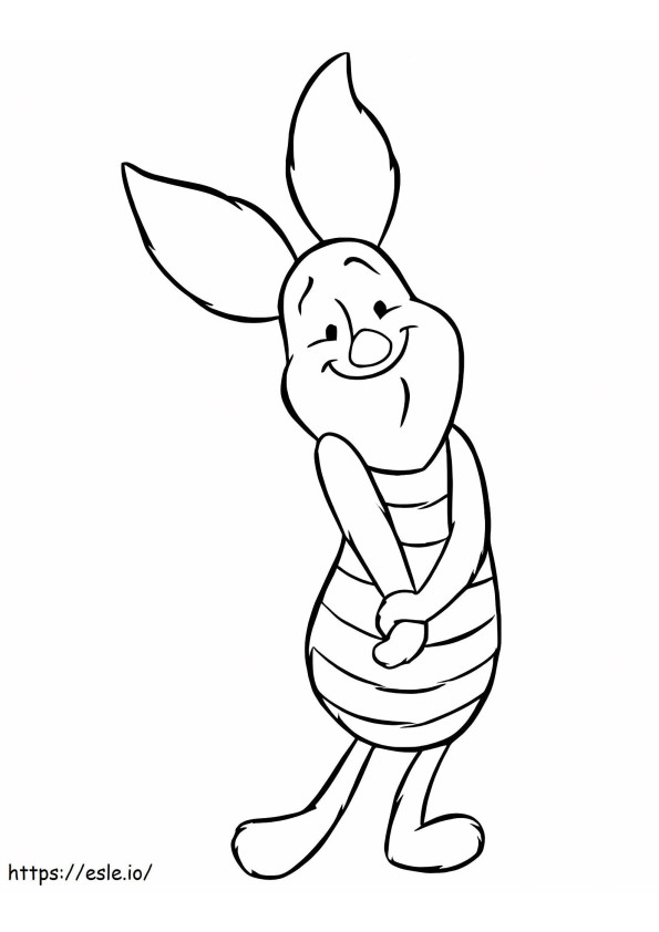 Normal Piglet coloring page