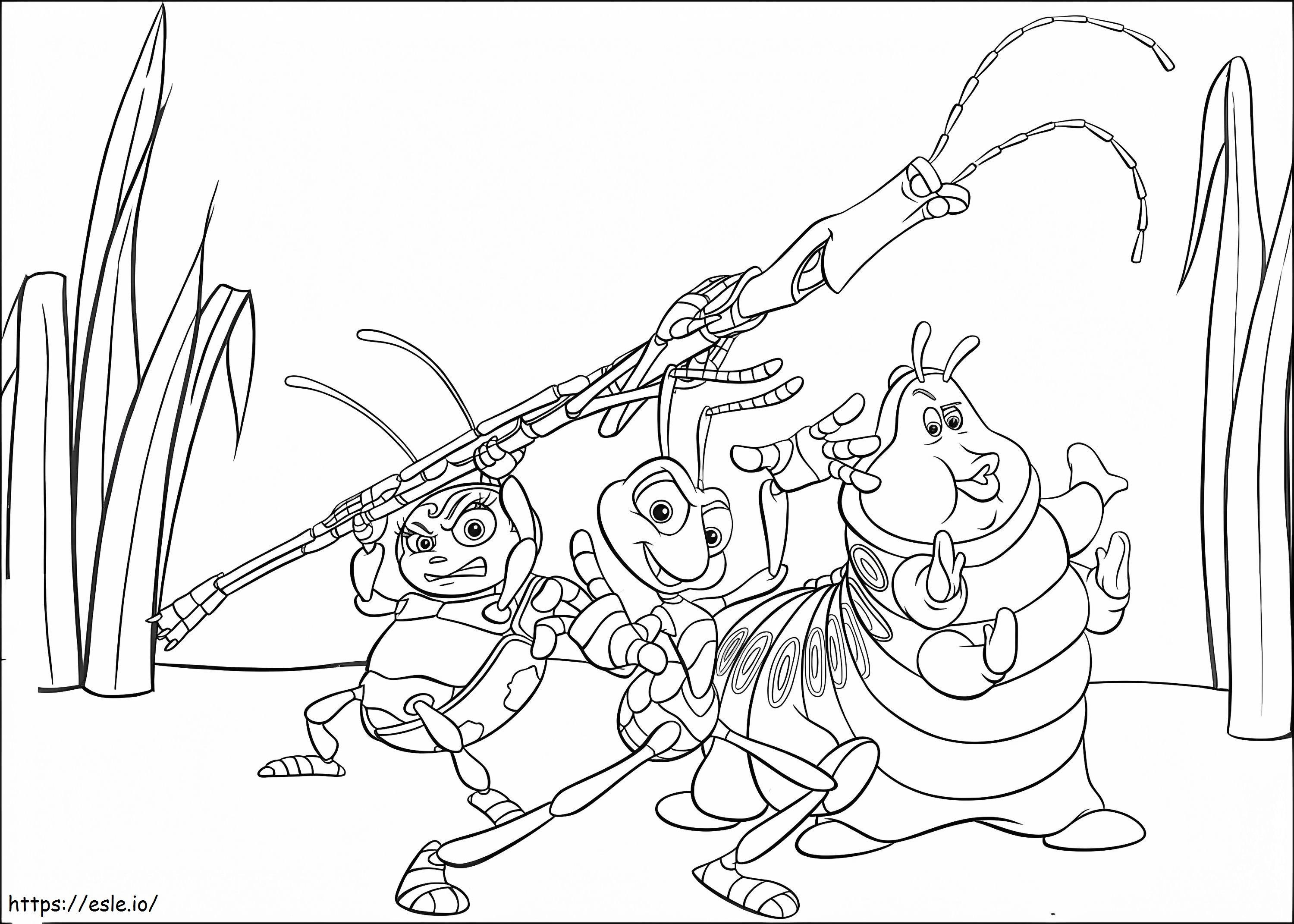 1599611062 A Bugs Life coloring page