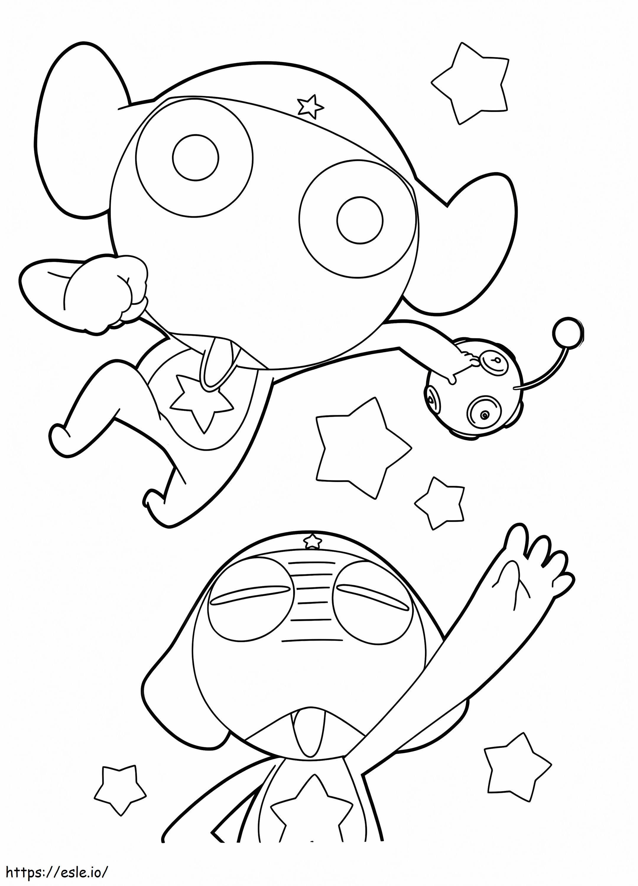 Keroro Gunso To Print coloring page