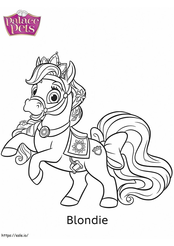 1587025027 Palace Pets Blondie coloring page