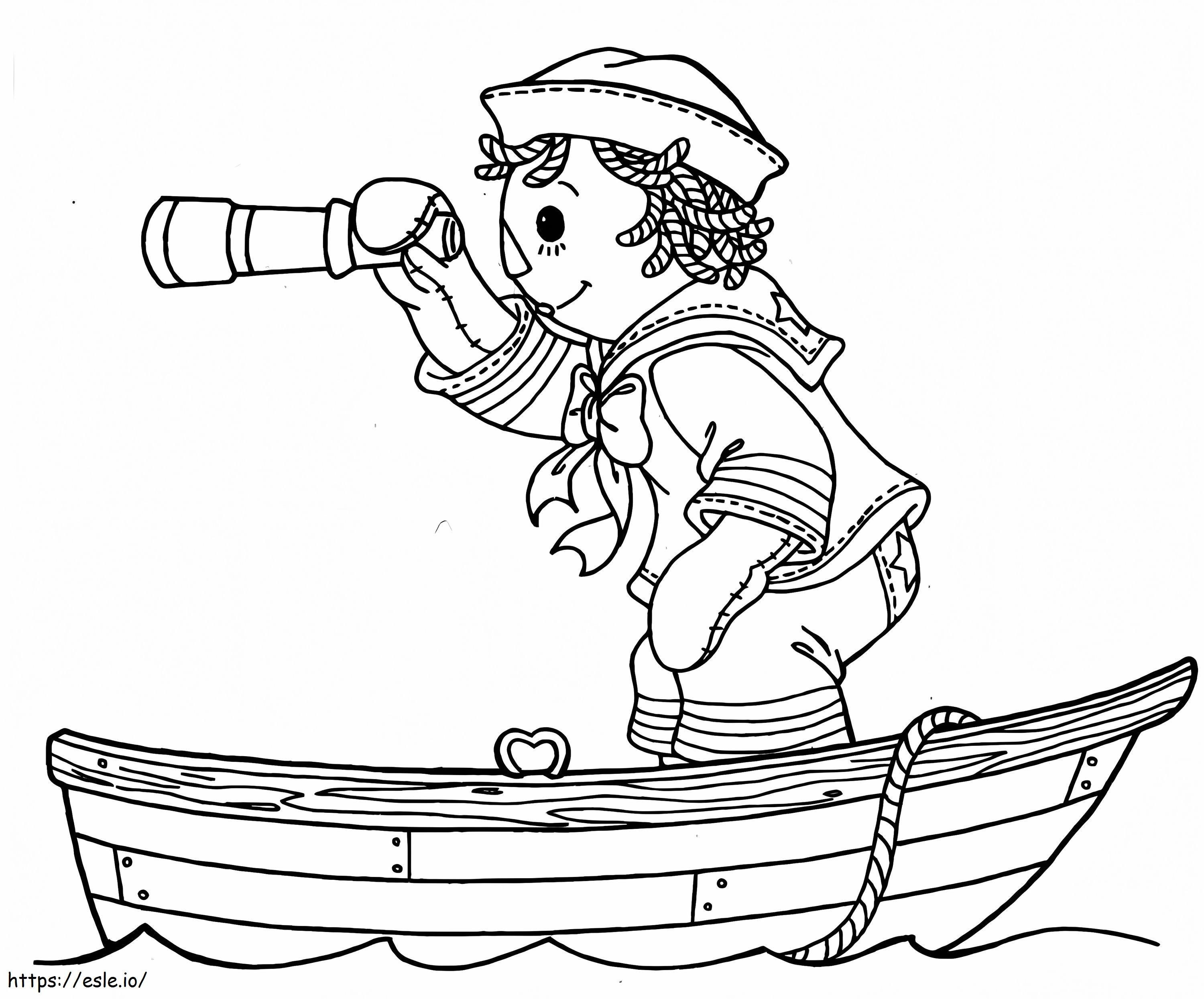 Raggedy Ann And Andy 9 coloring page