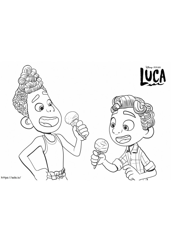 Alberto mit Luca