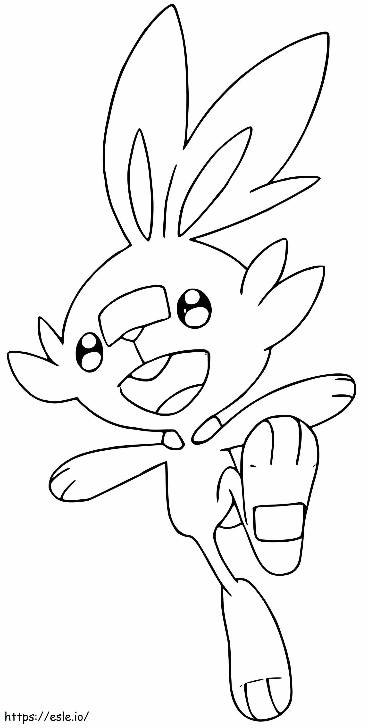 Raboot 5 coloring page