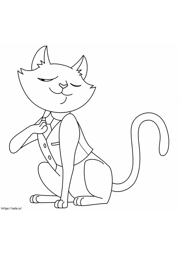 Samantha From Infinity Train coloring page