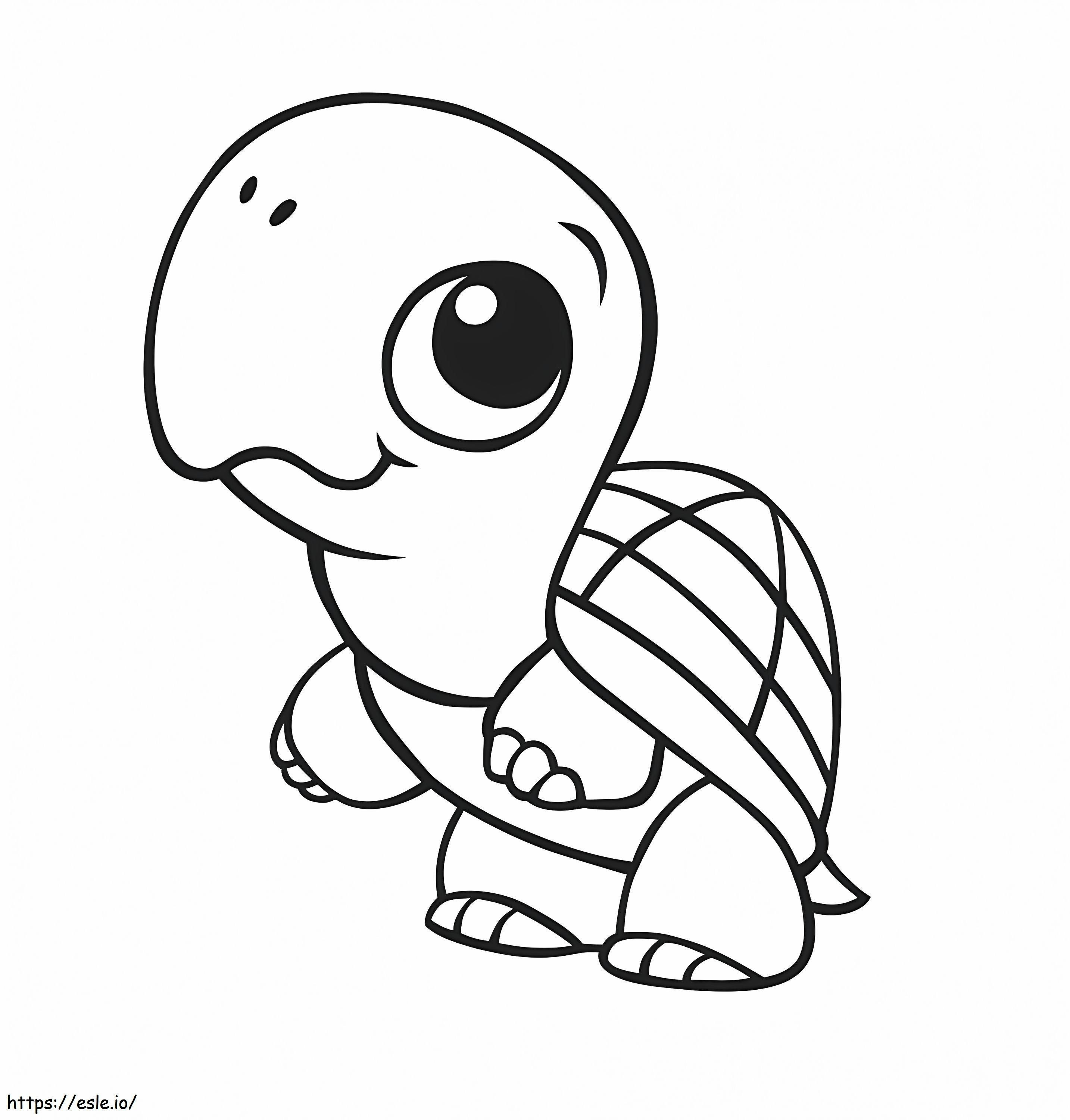 Baby-Schildkröte ausmalbilder