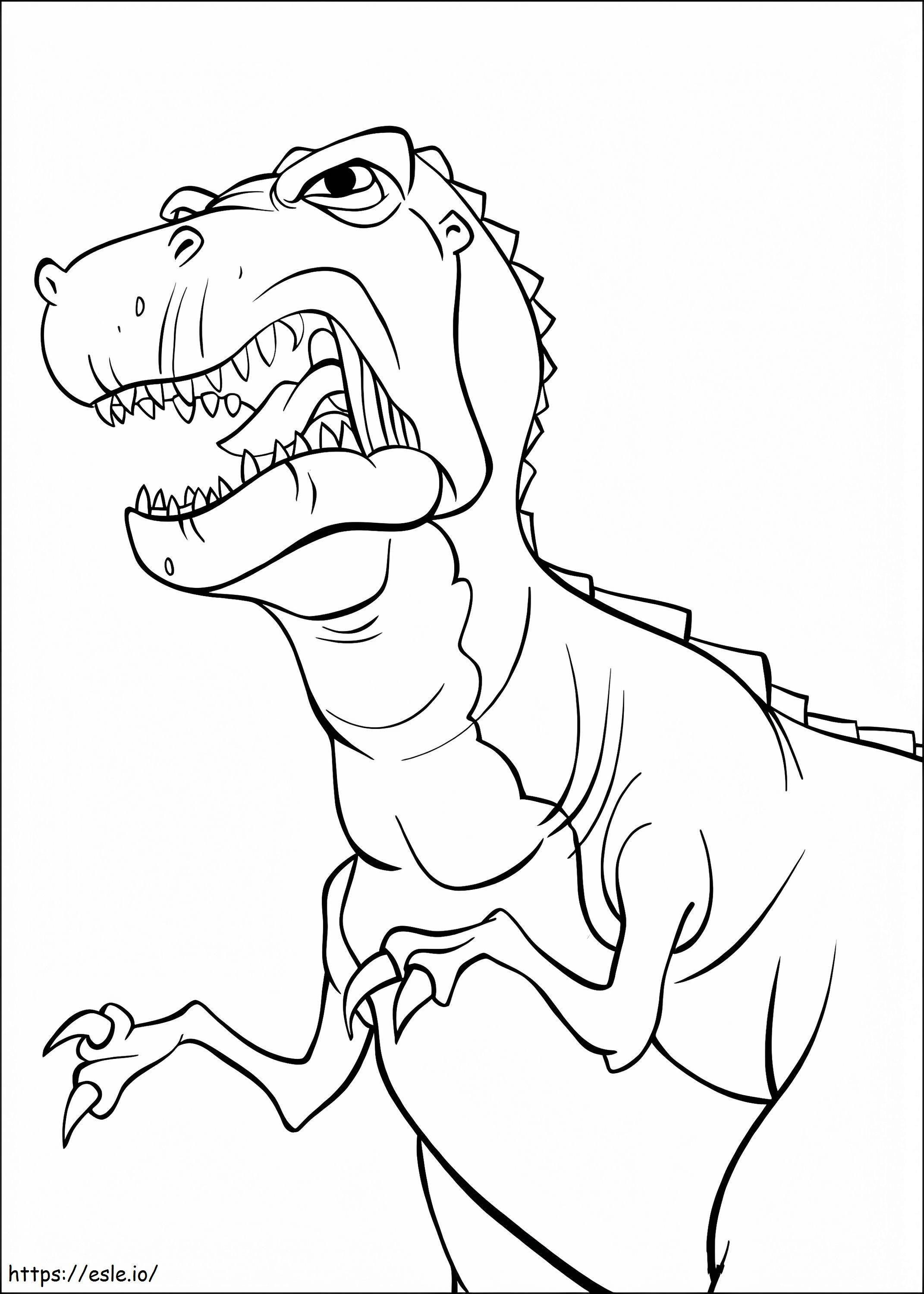 Land Before Time Dinosaur coloring page