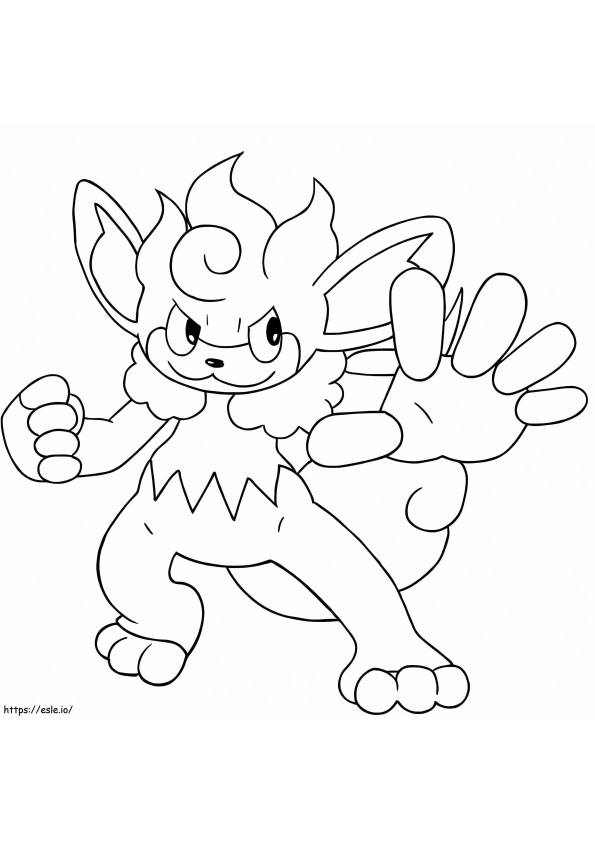 Simsear-Pokémon ausmalbilder