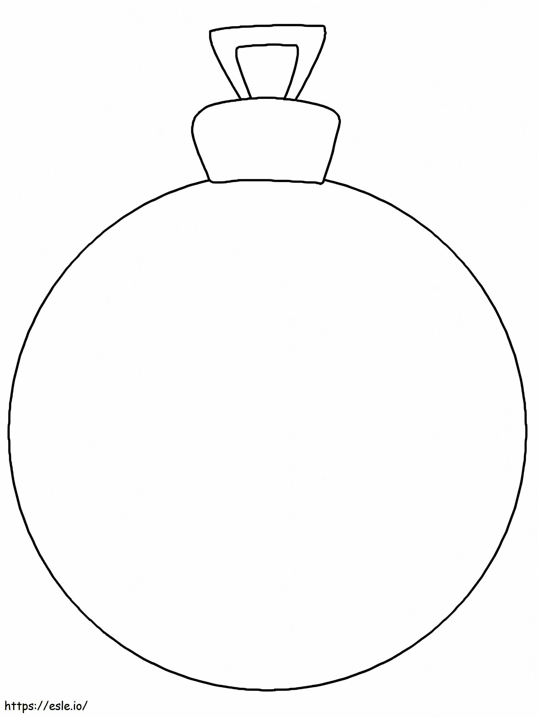 Simple Ornament coloring page