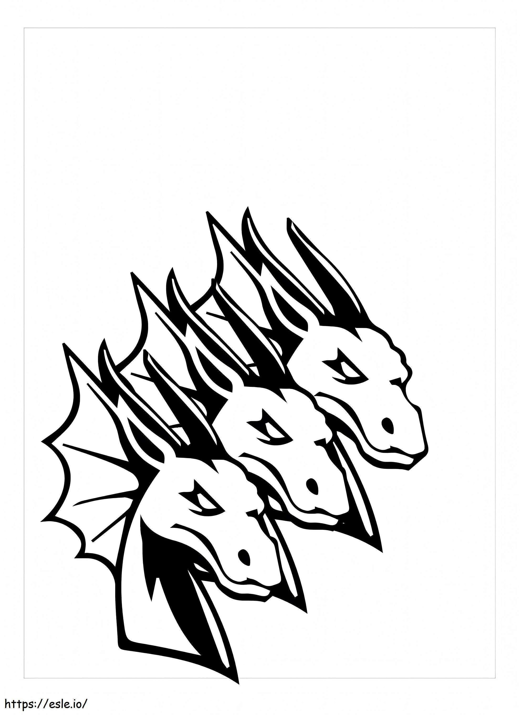 Good Hydra coloring page