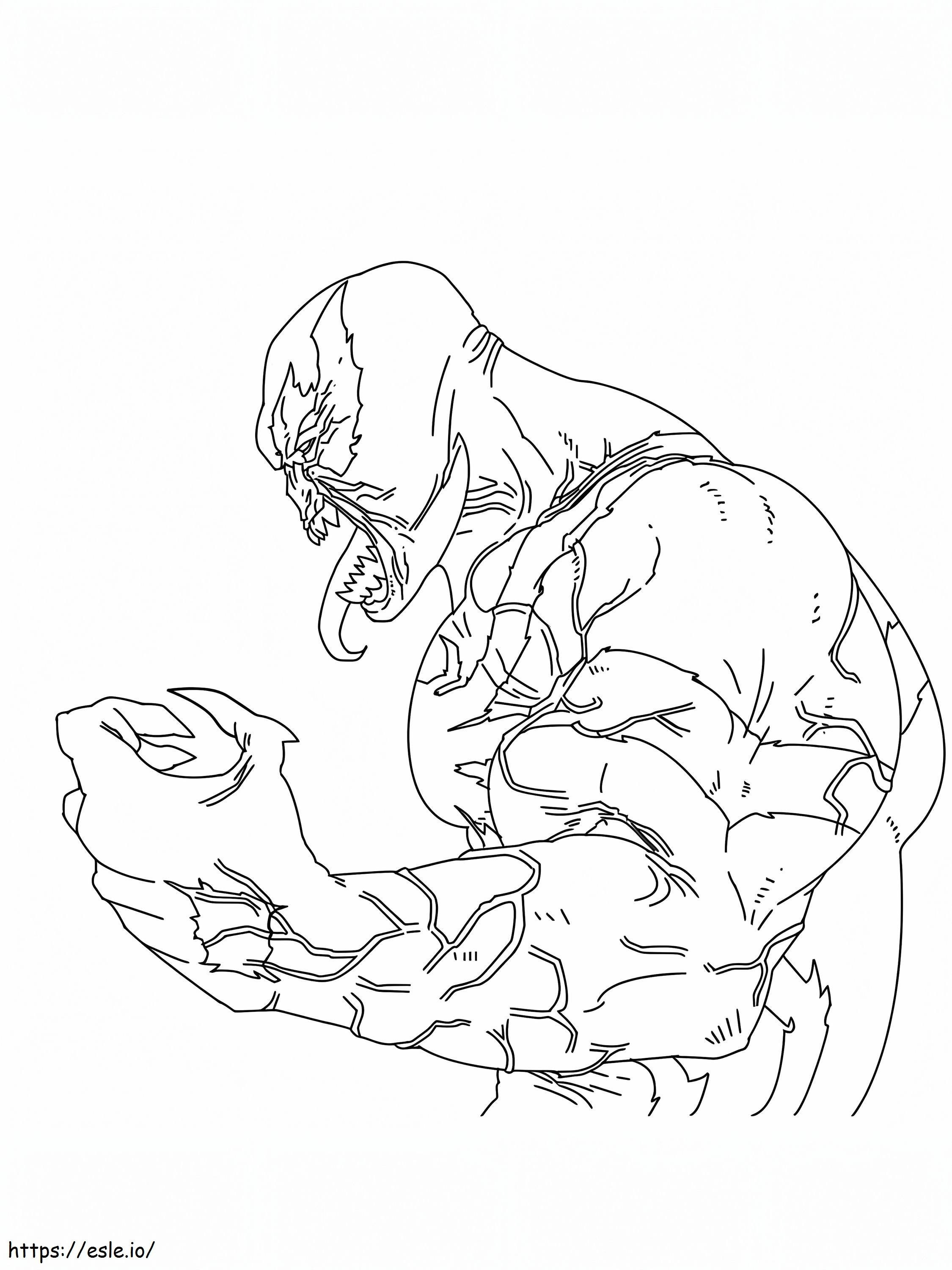 Mighty Venom coloring page