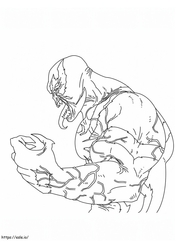 Mighty Venom coloring page