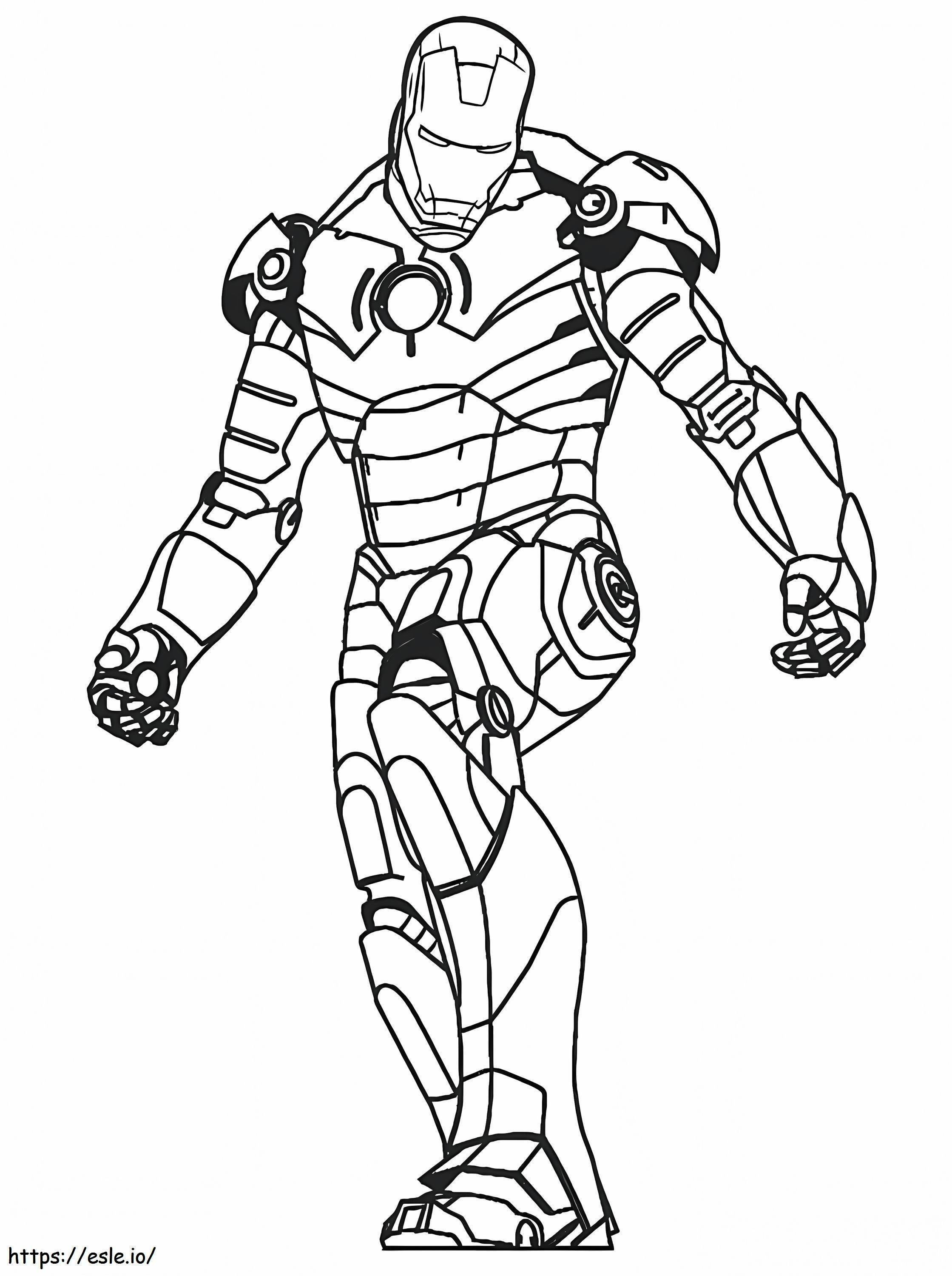 Ironman Free Images coloring page
