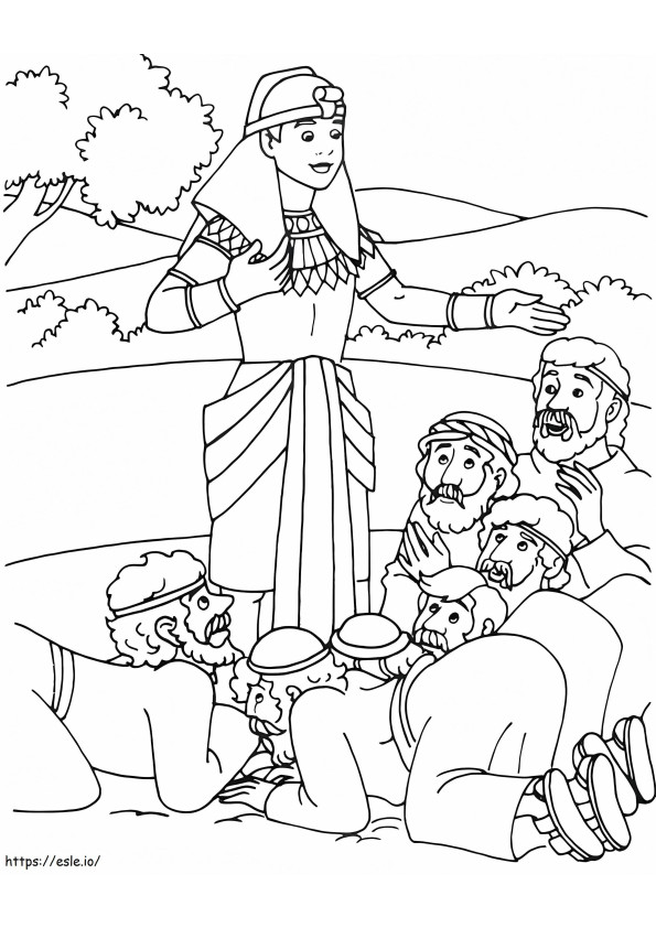 Josephs Brothers coloring page