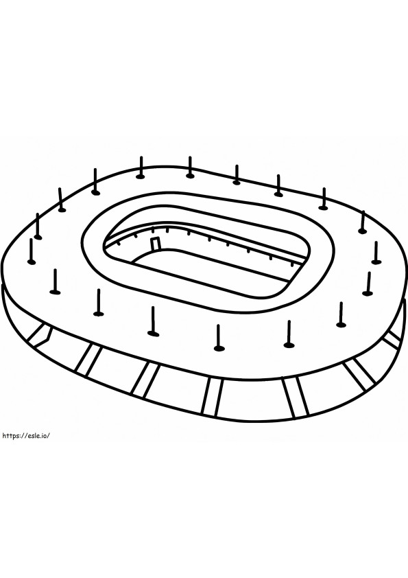 Stadium To Print coloring page