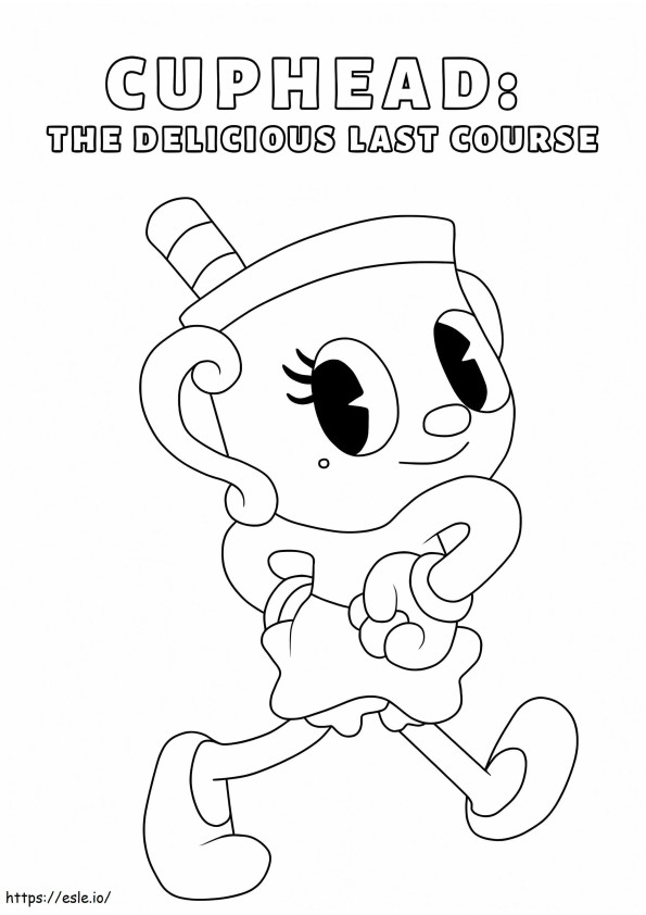 Ms. Chalice 4 coloring page