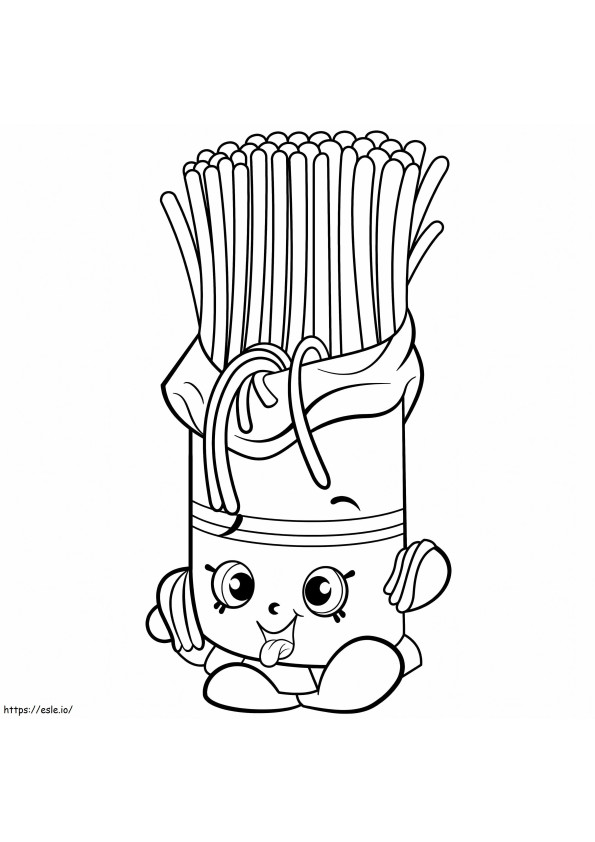 Kawaii Food Spaghetti Fasta Pâtes