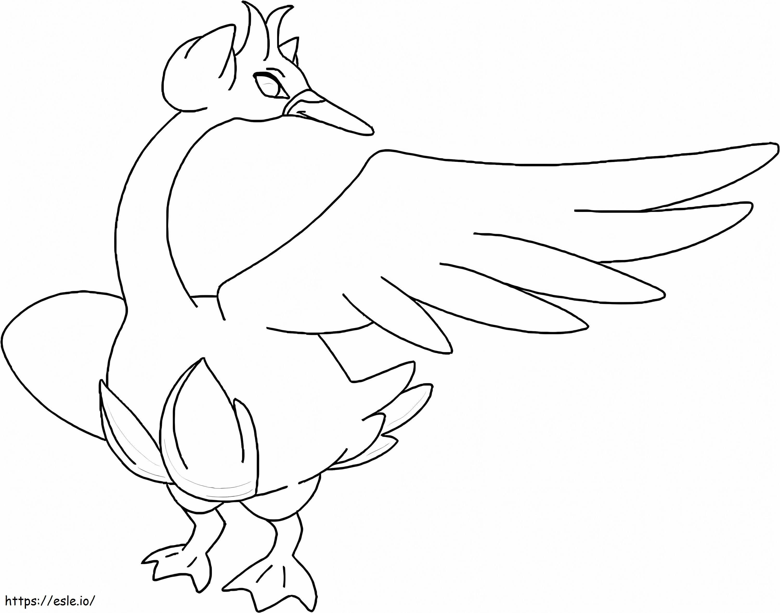 Swanna 3 coloring page