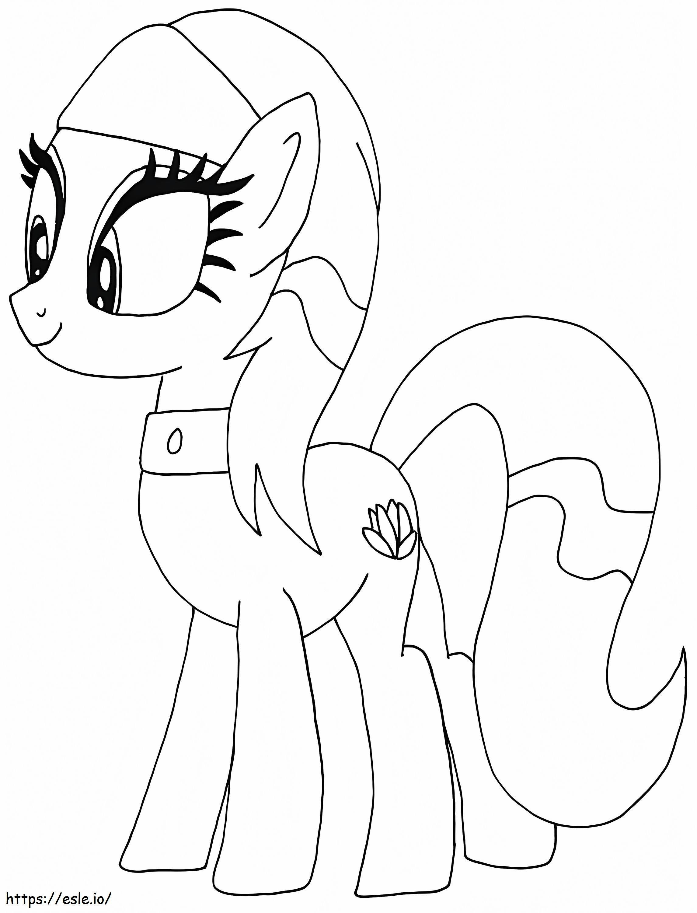 My Little Pony Lotus Blossom Coloring Page