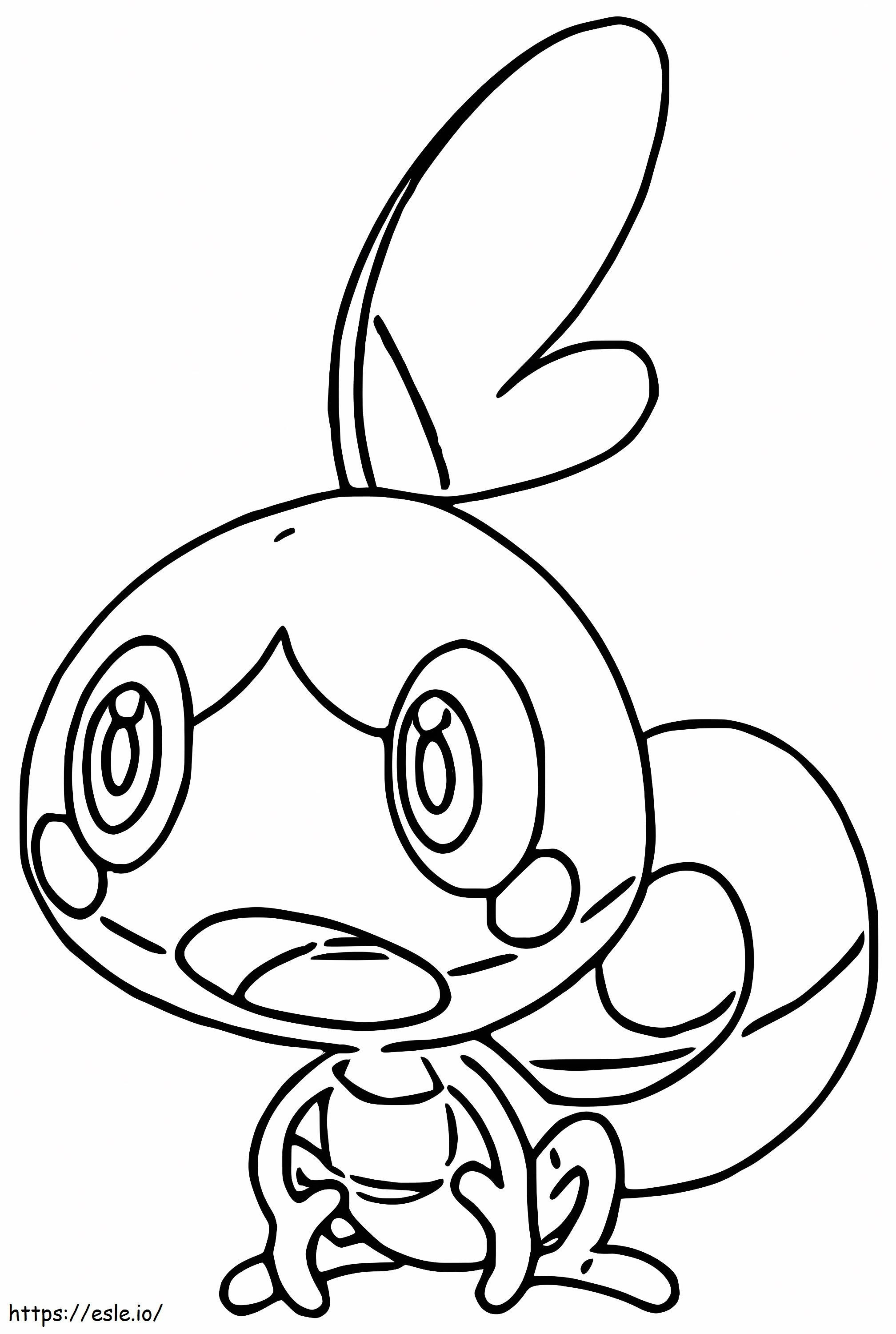Sobble 1 coloring page